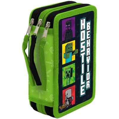 ученически,принадлежности,cyp,brands,minecraft,pencil,case,green,(multicolor)