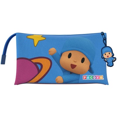 канцеларски,принадлежности,pocoyo,triple,pencil,case,blue,(multicolor)