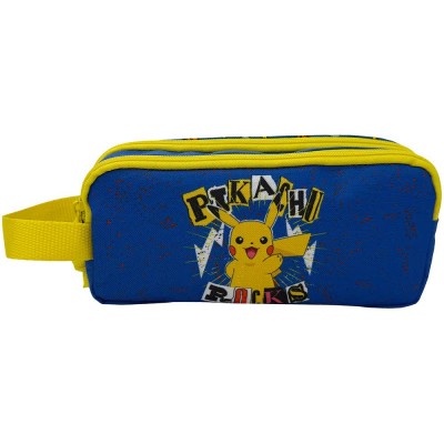 канцеларски,принадлежности,pokemon,double,rules,pencil,case,blue,(multicolor)