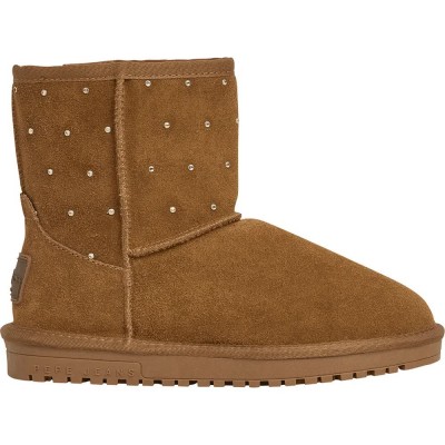 дамски,боти,мъжки,боти,pepe,jeans,diss,west,booties,refurbished,brown,(tobacco,brown)
