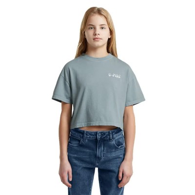 фланелка,с,къс,ръкав,дамски,топове,g,star,d29721,01,short,sleeve,top,blue,(light,wave)