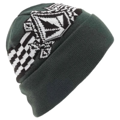 шапка,всички,шапки,volcom,opposition,cuff,beanie,green,(pine,green)