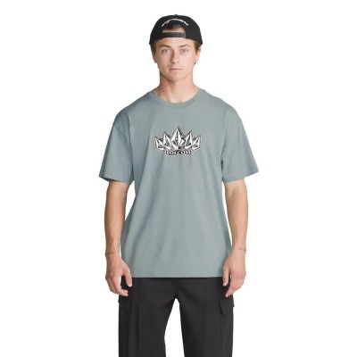 тениска,мъжки,тениски,дамски,тениски,volcom,tooms,short,sleeve,t,shirt,grey,(silver,blue)