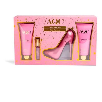 дамски,парфюми,aquarius,lady,secret,pink,edition,vapo,gift,set,355ml,eau,de,toilette,pink