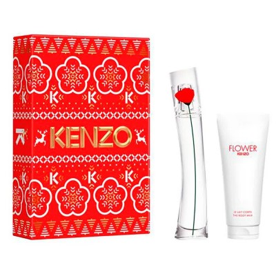 дамски,парфюми,kenzo,flower,vapo,gift,set,105ml,eau,de,parfum,clear,red