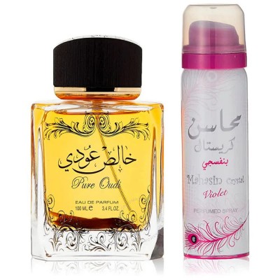 дамски,парфюми,lattafa,pure,oudi,vapo,set,150ml,eau,de,parfum