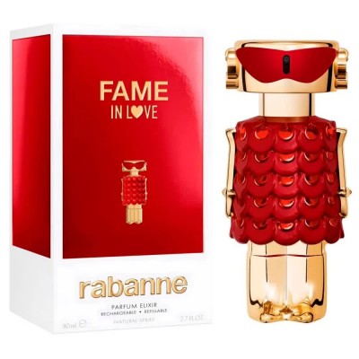 дамски,парфюми,rabanne,fame,in,love,elixir,refill,vapo,80ml,eau,de,parfum,red