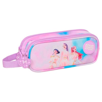 ученически,принадлежности,safta,k,pop,demon,hunters,artist,pencil,case,pink,(multicolor)