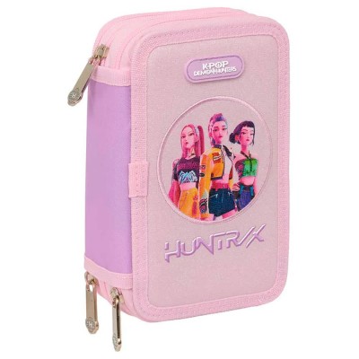 ученически,принадлежности,safta,k,pop,demon,hunters,iconic,pencil,case,pink,(multicolor)