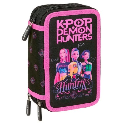ученически,принадлежности,safta,k,pop,demon,hunters,pencil,case,black,(black)