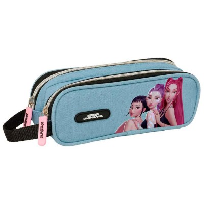 ученически,принадлежности,safta,k,pop,demon,hunters,pencil,case,blue,(multicolor)