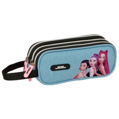 ученически,принадлежности,safta,k,pop,demon,hunters,pencil,case,blue,(multicolor)