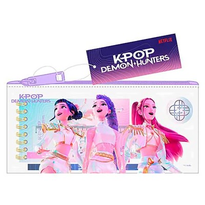 ученически,принадлежности,safta,k,pop,demon,hunters,pencil,case,multicolor,(multicolor)