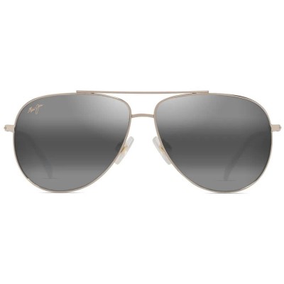 слънчеви,очила,слънчеви,очила,maui,jim,hauoli,polarized,sunglasses,silver,(shiny,light,gold,crystal)