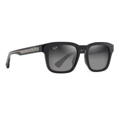 слънчеви,очила,слънчеви,очила,maui,jim,maluhia,polarized,sunglasses,black,(shiny,black,translucent,light,grey)
