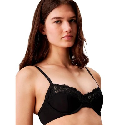 дамско,бельо,дамски,бикини,и,танкини,calvin,klein,000qf7841e,balconette,bra,black,(black)
