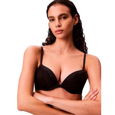 сутиен,дамско,бельо,дамски,бикини,и,танкини,calvin,klein,lv00qf8442,push,up,bra,black,(black)