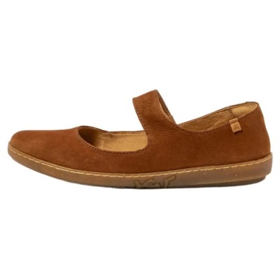 дамски,обувки,el,naturalista,n5301,coral,barefoot,mary,jane,brown,(nobuck,lavado,cuero)