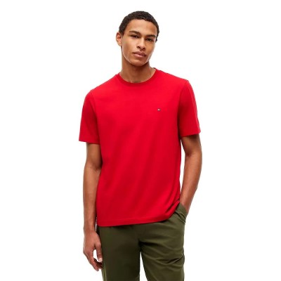 тениска,мъжки,тениски,дамски,тениски,tommy,hilfiger,ess,seasonal,short,sleeve,t,shirt,red,(medium,red)