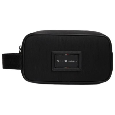 несесер,тоалетни,принадлежности,tommy,hilfiger,foundation,wash,bag,black,(black)