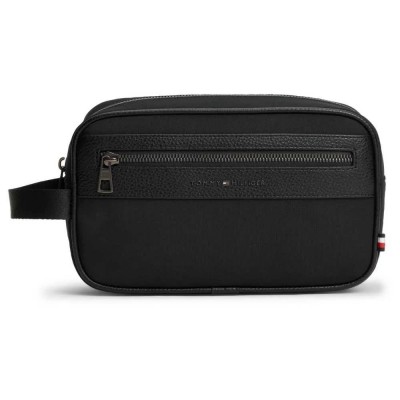 несесер,тоалетни,принадлежности,tommy,hilfiger,repreve,wash,bag,black,(black)