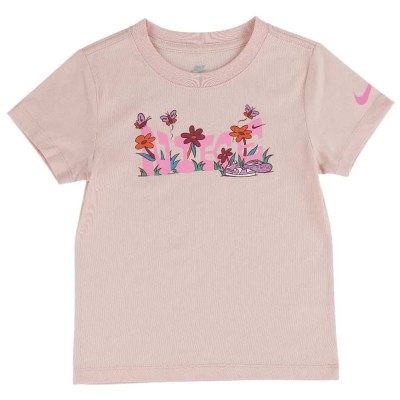 тениска,мъжки,тениски,дамски,тениски,nike,floral,short,sleeve,t,shirt,pink,(artic,orange)