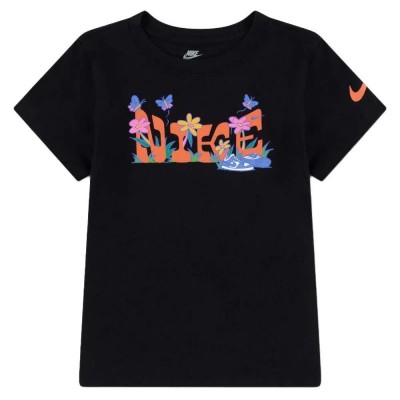 тениска,мъжки,тениски,дамски,тениски,nike,floral,short,sleeve,t,shirt,black,(black)