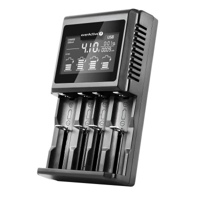 батерии,everactive,uc,4000,batteries,charger,silver,(black)