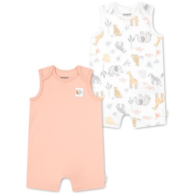 детски,облекла,за,момчета,huggies,clothes,5z3304,romper,2,units,white,pink,(muted,clay)