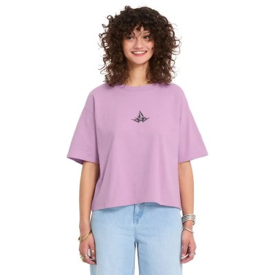 тениска,мъжки,тениски,дамски,тениски,volcom,bliss,short,sleeve,t,shirt,purple,(dusty,lavender)