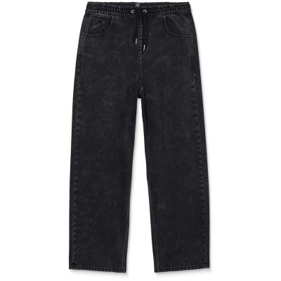 дънки,мъжки,панталони,дамски,панталони,volcom,freazy,loose,fit,jeans,black,(blackity,black)