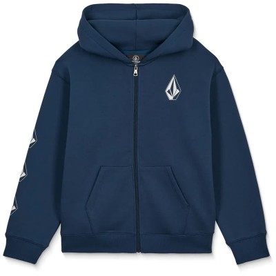 блуза,детски,блузи,volcom,iconic,stone,gid,full,zip,sweatshirt,blue,(dust,bowl,indigo)