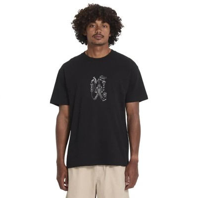 тениска,мъжки,тениски,дамски,тениски,volcom,nowhere,short,sleeve,t,shirt,black,(black)