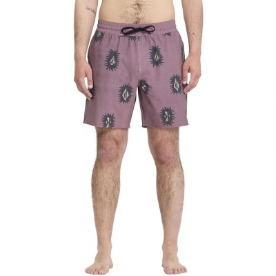 бански,гащета,мъжки,бански,костюми,volcom,psyche,swimming,shorts,purple,pink,(stone,rose)