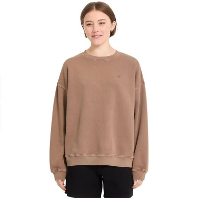 блуза,дамски,блузи,volcom,stone,soft,sweatshirt,brown,(pale,khaki)