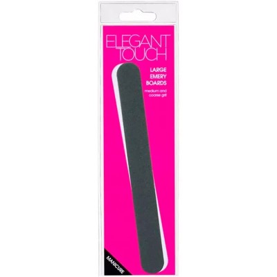 специфични,козметични,продукти,elegant,touch,large,emery,boards,nail,file,10,units,pink