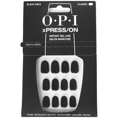 специфични,козметични,продукти,opi,xpress,on,iconic,shades,lady,in,black,artificial,nails,30,units