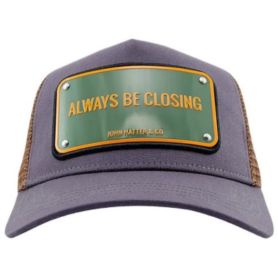 шапка,всички,шапки,john,hatter,&,co,always,be,closing,cap,purple,(brown)