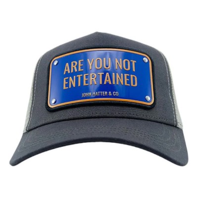 шапка,всички,шапки,john,hatter,&,co,are,you,not,entertained,cap,grey,(brown,stone)