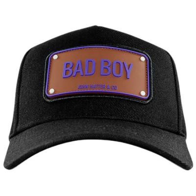 детска,шапка,всички,шапки,john,hatter,&,co,baseball,bad,boy,cap,black,(black)