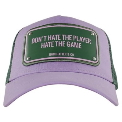 шапка,всички,шапки,john,hatter,&,co,don´t,hate,the,player,hate,the,game,cap,purple,(purple,green)