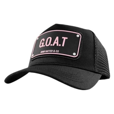 шапка,всички,шапки,john,hatter,&,co,g.o.a.t,cap,black,(black,pink)