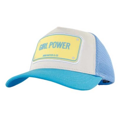 детска,шапка,всички,шапки,john,hatter,&,co,girl,power,cap,blue,(white,blue)