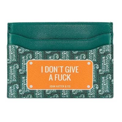 портфейли,и,портмонета,john,hatter,&,co,i,don´t,give,a,fuck,wallet,green,(green)