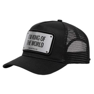 шапка,всички,шапки,john,hatter,&,co,i´m,king,of,the,world,cap,black,(black)