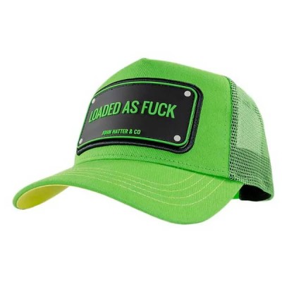 шапка,всички,шапки,john,hatter,&,co,loaded,as,fuck,cap,green,(green,green)