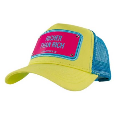шапка,всички,шапки,john,hatter,&,co,richer,than,rich,cap,yellow,(yellow,blue)