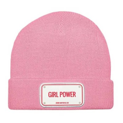 детска,шапка,всички,шапки,john,hatter,&,co,rubber,girl,power,beanie,pink,(pink)