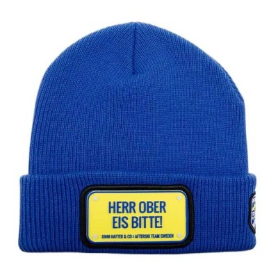 шапка,всички,шапки,john,hatter,&,co,rubber,herr,ober,beanie,blue,(blue,yellow)