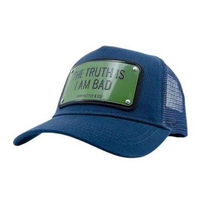 шапка,всички,шапки,john,hatter,&,co,the,truth,is,i,am,bad,cap,blue,(navy,blue)